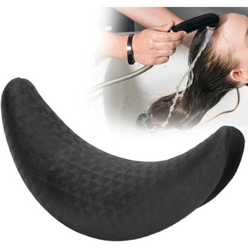 Silicone U-Shape Spa Hair Beauty Salon Washing Sink Cushion Shampoo Bowl Basin Gripper Neck Rest Pillow Hairdresser Accessories