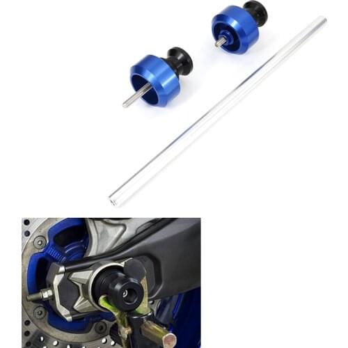 Rear Axle Sliders & Swing Arm Stand Bobbins Fit For Yamaha MT07 MT-07 2018-2020 FZ07 FZ-07 2015-2017 XSR700 XSR 700 2016-2020