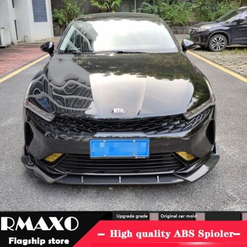 For Kia K5 Optima Body kit spoiler 2020-2021 ZDK Optima ABS Rear lip rear spoiler front Bumper Diffuser Bumpers Protector