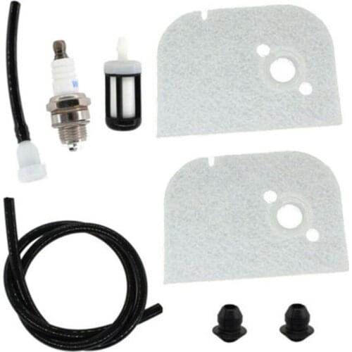 Aftermarket Air Filter Fuel Filter Fuel Line Grommet Service Kit For STIHL 009 009L 010 011 012 Chainsaw 120 1120 1600 1120 124