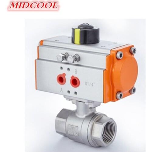 High Platform Pneumatic Ball Valve Stainless steel Double Acting Cylinder Q611F-16P