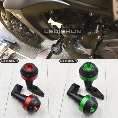 For Kawasaki ER-6N ER6N ER6F ER6-F NINJA650 motorcycle slider frame sliders Engine Protective Guard cover Falling Protection