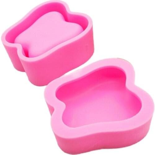 1 Set DIY Tooth Shape Storage Box Casting Silicone Mould Crafts Jewelry Making Tools Crystal Epoxy Resin Mold
