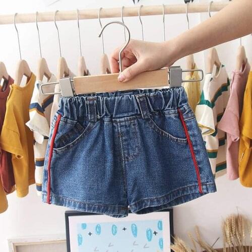 1piece /lot) 100% cotton 2020 new soft short trousers for children 4-6year old 110-140cm