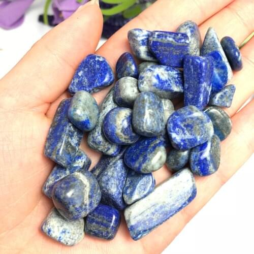 100g Natural Blue white stone Crystal Gravel stones Rock Crystal Quartz Mineral healing Specimen Fish Tank Decoration