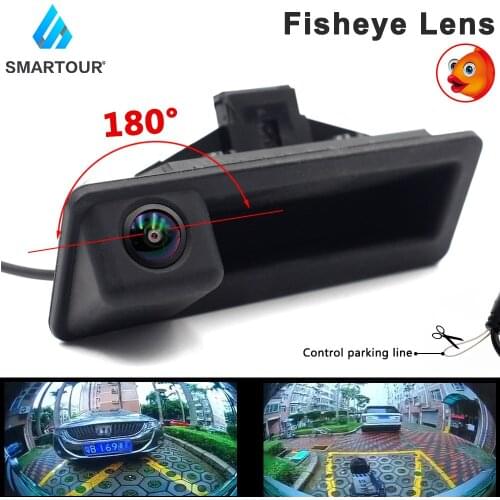HD 180° Car Camera For BMW X5 X1 X6 E39 E46 E53 E82 E88 E84 E90 E91 E92 E93 E60 E61 E70 E71 Vehicle Reverse Backup Trunk Handle