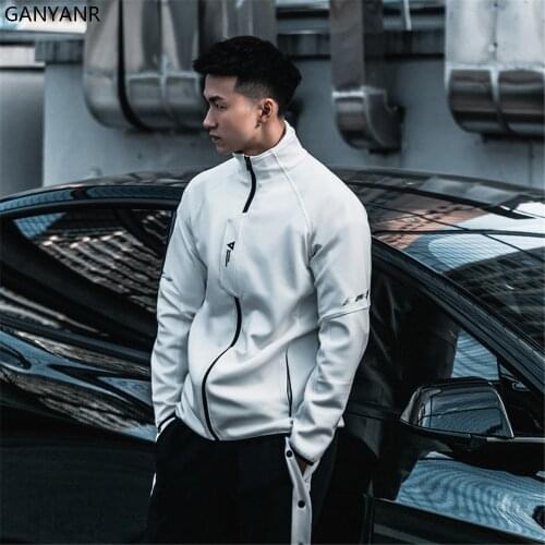 GANYANR Men's Running Jackets
