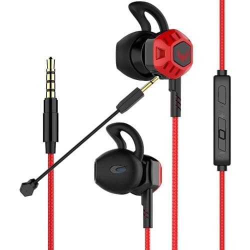 PC Gaming Headset Earphone Headphone With Microphone Volume Control Stereo Noise Cancelling For Phone Gamer PS4