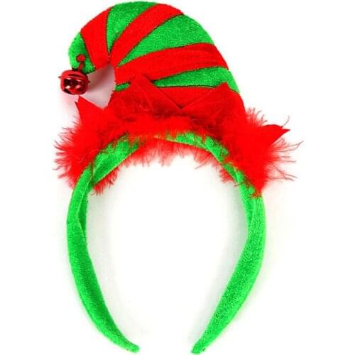 Bells Christmas Antlers Headband Christmas Decoration Headwear Hair Accessories Ornaments Gifts Xmas Headband
