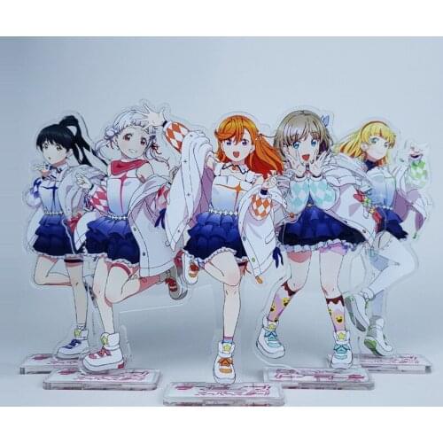 Lovelive Maki Nishikino Minami Kotori Awaken Nico Ayase Acrylic Stand Figure Plate Collection Model Toy Gifts Cosplay Decor