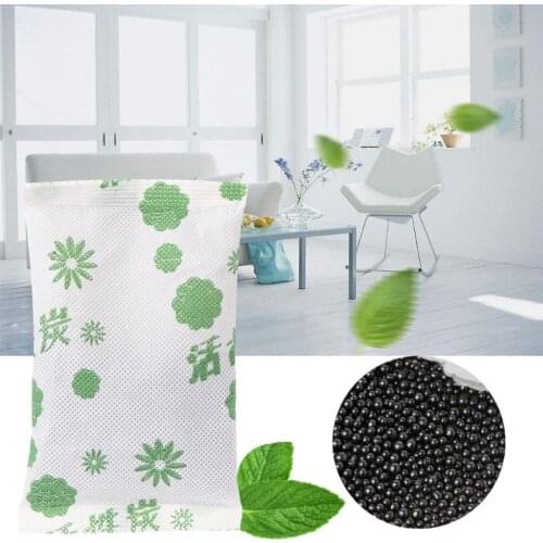 Air Purifying Bag Odor Absorber Activated Charcoal Air Freshener Cars New Houses L4MF