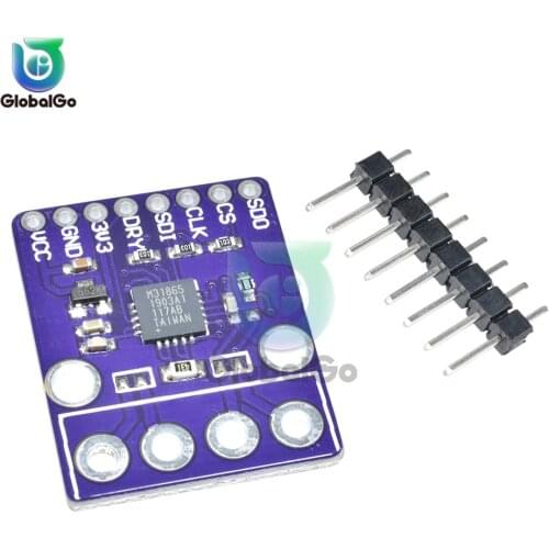 MAX31865 RTD Platinum Resistance Temperature Detector Module PT100 to PT1000 Thermistor Temperature Sensor Board