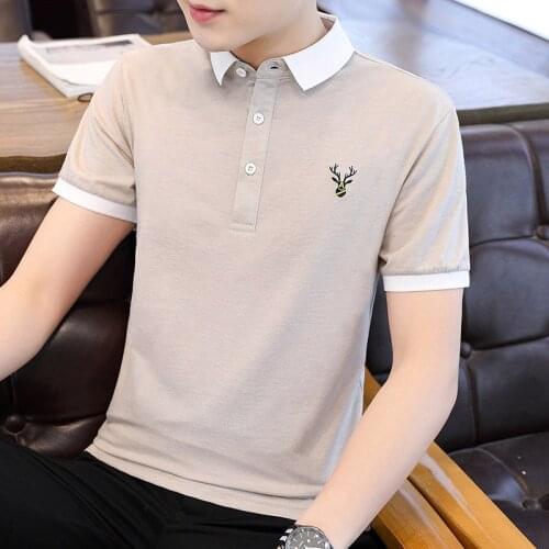 MANTLCONX Summer New Brand Polo Shirt Men Cotton Slim Fit Solid Color Polos Mens Breathable Short Sleeve Tee Shirt Golf Tennis