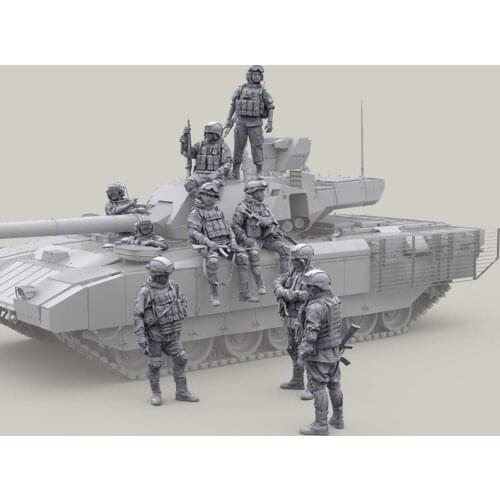 1/35 Resin Figure Model Kit Unassambled Unpainted//X313 (9 figures in Second picture)