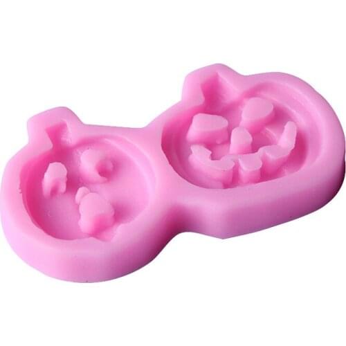 New DIY Pumpkin Cake Sugar Baking Mold Liquid Silicone Mold D026