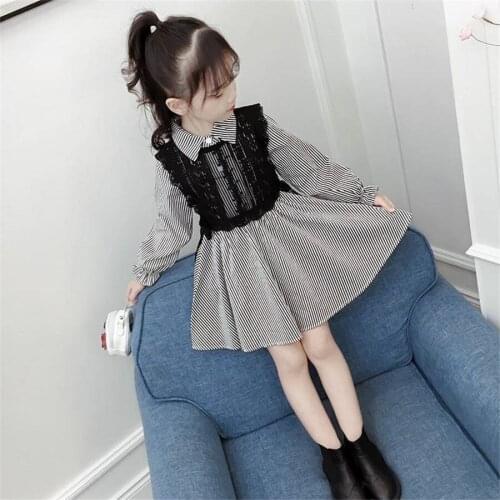 Teenage Girls Dress Long Sleeve Girls Dress 2020 Spring New Kids Girls Casual Dresses Girls T-shirt Dress Fall 4-12Y