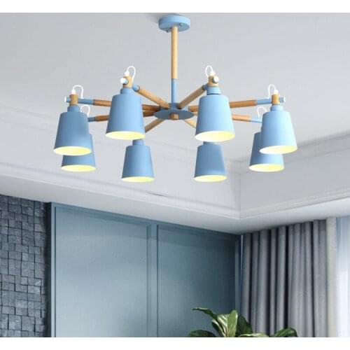 Modern chandelier wooden LED chandelier dining led light ceiling living ceiling lamp bedroom LED ceiling lights ZM1107