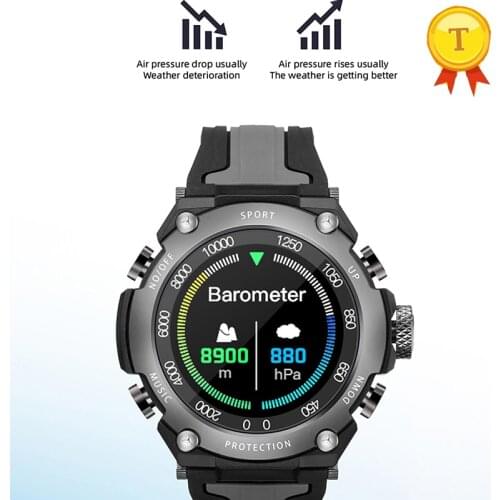 Sport Smart Watch Men Bluetooth headset Music Information Push Heart Rate Altitude Pressure barometer Call Reminder Smartwatch