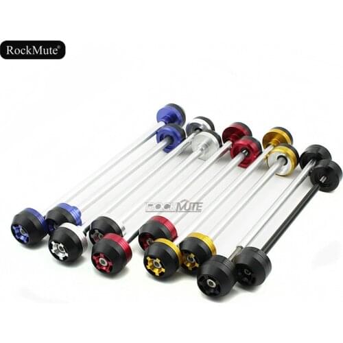 Motorcycle Front Axle Fork Wheel Protector Crash Sliders Cap Pad For SUZUKI GSR 600 GSR600 2006 2007 2008 2009 2010