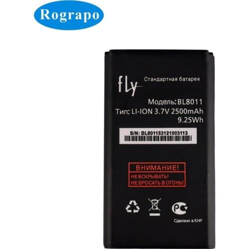 2500mAh 100% New BL 8011 Battery For Fly FF241 BL8011 Bateria Batterie Baterij Cell Mobile Phone Batteries