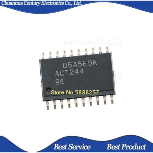 5 Pcs/Lot ACT244 SN74ACT244DWR SOP20 7.2MM New and Original In Stock