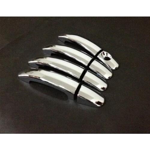 8 pcs Side Door Handle Catch Cover Trim Cap Cup Overlay Decoration For Ford Focus C-Max Escape Kuga 2014 2015 2016 2017 2018