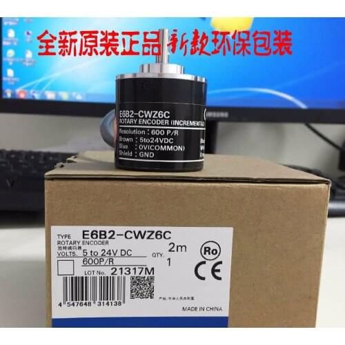 Free shipping Original Rotary Encoder E6B2-CWZ3E1000P/R 600P/R 2000P 360P Genuine Japan imported NMB Bearing