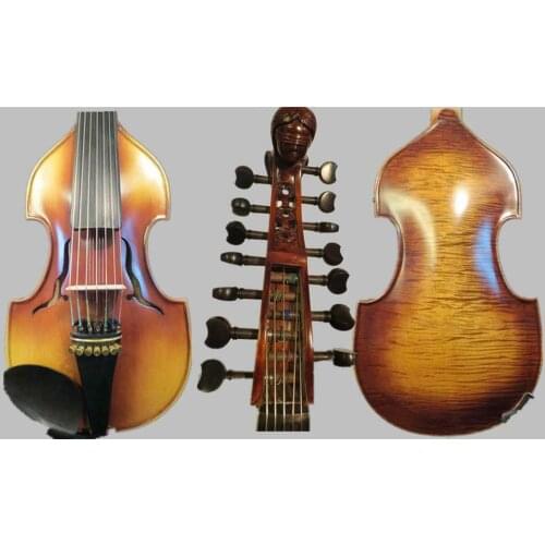 Baroque style SONG Brand profession Master 7×7 strings 15" Viola d'Amore #14711