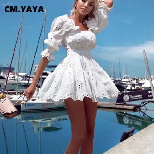 CM.YAYA Lush Summer Dresses