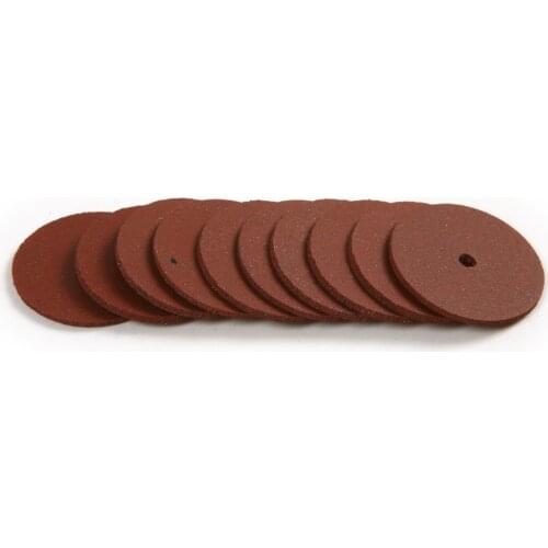 10x Moderate Rough Polishing Wheel Rubber Grinding Wheel For Metal Alloy Jewelry Mini Ultrathin Rotary Dremel Tools