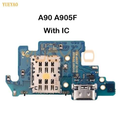 For Samsung Galaxy A80 Charging Port Board For Samsung Galaxy A90 SM-A905F Phone Flex Cables Replacement parts USB Charger Board