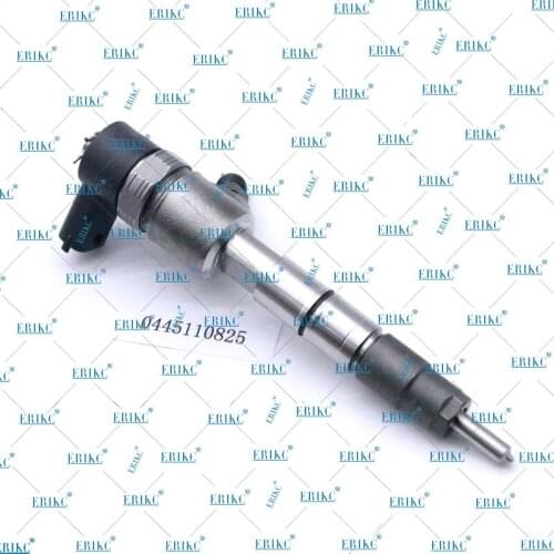 ERIKC 0 445 110 825 Common Rail Injector 0445110825 Nozzle Fuel System Pump Jet Injector 0445 110 825 Auto Diesel Injection