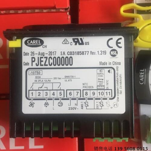 Carel temperature controller CAREL PJEZC00000 PJEZCOOOOO Including two temperature probes