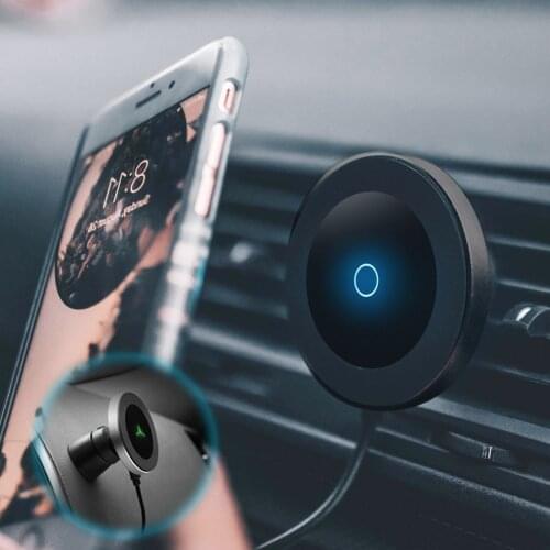Magnetic Wireless Car Charger for iPhone 11Pro XS Max Xr 11 8Plus Samsung S20 S10 S8 S9 S7 Qi Car Phone holder Wireless Charger