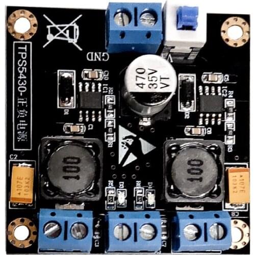 TPS5430 module to positive and negative/switching regulated power supply 5V12V15V single to double power supply