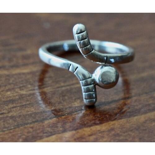 Wholesale Hockey Ring Adjustable Sports Gift Player Gift Idea