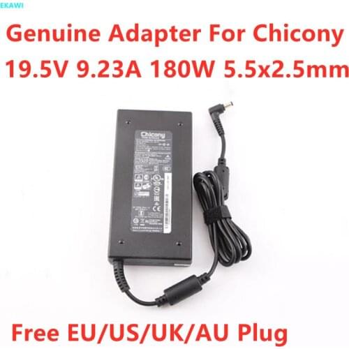 Original Chicony A15-180P1A 19.5V 9.23A 180W 5.5x2.5mm A180A005L AC Adapter For MSI GS63VR GE62 6QF Laptop Power Supply Charger