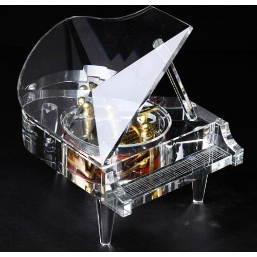 Refreshing voice Chinese Valentines Day gift for girlfriend Sky City Piano Crafts Birthday Gift