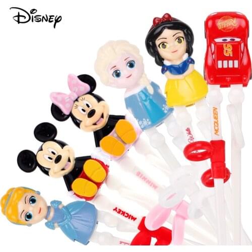Disney Princess Kids Feeding Frozen Elsa Chopsticks Marvel Spiderman 3D Toddler Learning Chopsticks Sleeping Beauty Utensils