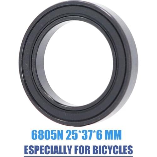 6805N-2RS Bearing 25*37*6 mm ( 1 PC ) ABEC-3 6805N RS Bicycle BB51 BB86 Bracket Bottom 25 37 6 Balls Bearings