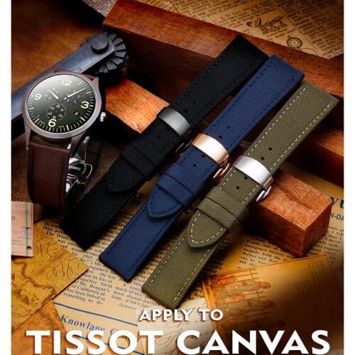 Nato Strap Canvas Nylon Genuine Leather Watch Band Black Blue Green Man and Woman Fashion Watchband Bracelet18mm 20mm 22mm 24mm