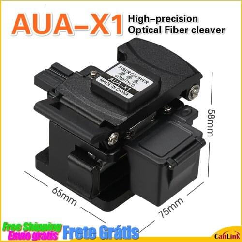 High-precision Optical Fiber cleaver AUA-X1 with waste fiber box, fiber optic cable cutter, fiber fusion splicer cutter