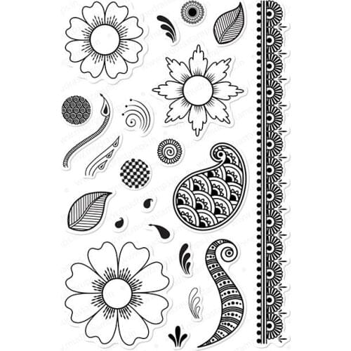 Background Transparent Clear Silicone Stamp/Seal for DIY scrapbooking/photo album Decorative clear stamp A0419