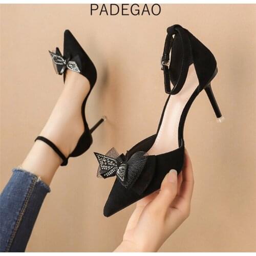 Women Shoes 2020 Fashion Sexy OL Crystal High Heels Casual Party Pumps Women Shoes