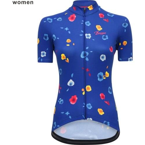 France Team Cycling jersey Women Blue Mountain Bike Clothing Anti-UV Bicycle Wear Short Sleeve Cycling Jersey maillot ciclismo