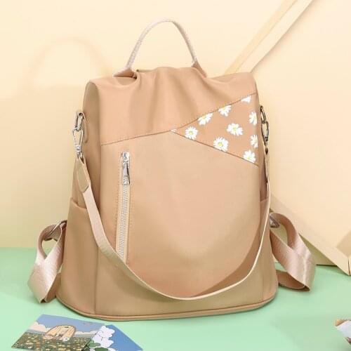 Anti-theft Women Backpack Purse Fashion School Bags for Teenage Girls Large Capacity Travel Backpack Oxford Shoulder Bag