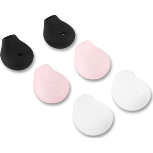 10pcs/lot Soft Silicone Ear Pads Eartips For Sony WISP500 For Samsung S7 S6 Edge 9200 levelu Inear Headphones Earphone