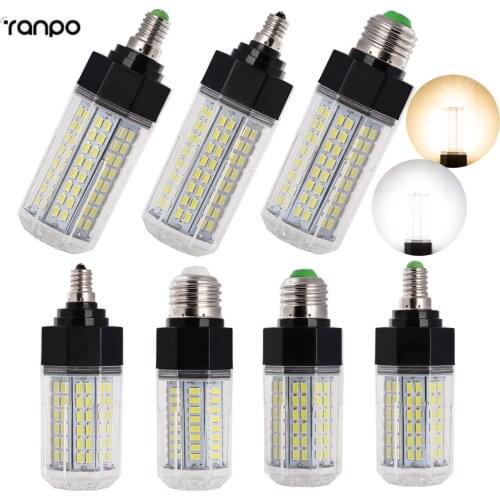 1X 5X 10X Super Bright Dimmable E26 E27 E12 E14 LED Corn Light Bulb 21W 30W 32W 38W 5730 SMD White Lamp Warm/Cool White