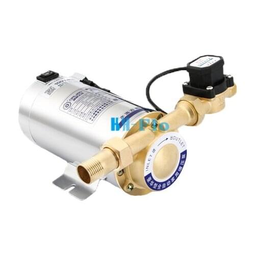 220V 100-280W 10-20M Booster Pump Full Automatic Mute Solar Water Heater Booster Water Pipe Pressure Pump 12-18L/min