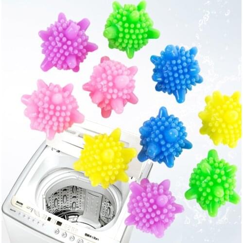 6Pcs/lot Reusable Laundry Balls Magic Washing Machine Ball Clothes Care Household Merchandise Home & Garden Cleaning Product